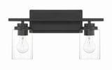 Clark 2 Light Bath Vanity 9.38 Inch Tall and 17.38 Inch Wide by Craftmade - 20417