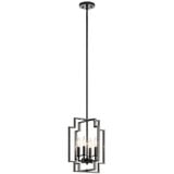 Downtown Deco 4 Light Medium Foyer Pendant by Kichler - 43964