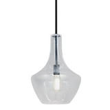 Fusion Harlow 1 Light Medium Pendant 19 Inch Tall by Justice Design - FSN-4171-SEED