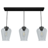 Vidria 3 Light Large Linear Pendant by Hunter Fans - 19725