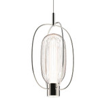 Friso Aro 40W 2 LED Pendant 22.5 Inch Tall and 12 Inch Wide by Sonneman - 3102