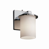 Fusion 1 Light Wall Sconce 8 Inch Tall and 5 Inch Wide by Justice Design - FSN-8771-10