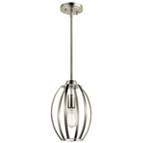 Tao 1 Light Small Oval Pendant by Kichler - 44054