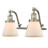 Cone 2 Light 6" Adjustable Bath Vanity 12 Inch and 18 Inch by Innovations - 515-2W-G6