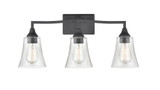 Caily 3 Light Bath Vanity 10.88 Inch Tall and 24 Inch Wide by Millennium - 2103