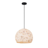 Alabaster Rocks 1 Light Medium Pendant by Justice Design - ALR-6535