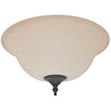 Accessory Glass Bowl Kit 12.8 Inches Wide by 6.3 Inches High by Hunter Fans - 99160GBK