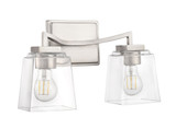 Avenna 2 Light Bath Vanity 8.5 Inch Tall and 14.5 Inch Wide by Millennium - 24002