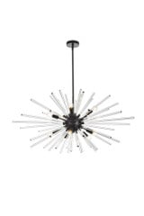 Sienna 10 Light Oversized Pendant 46 Inch Wide by Elegant - 2502D46