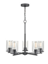 Verlana 5 Light Chandelier 21.25 Inch Tall and 24 Inch Wide by Millennium - 2715