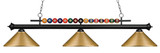 Shark 3 Light Medium Island Pendant by Z-Lite - 170BNS