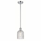 Bridal Veil 1 Light Steel Mini Pendant by Innovations - 516-1S-G559-5