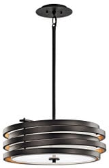 Roswell 3 Light Large Pendant by Kichler - 43301
