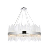 Dallas 20 Light Oversized Round Chandelier by Elegant - 3000D36