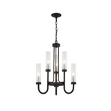 Anchor 6 Light Medium Chandelier by Justice Design - FSN-4343