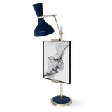 Clare 1 Light Table Easel 30.38 Inch Tall and 8.5 Inch Wide by Robert Abbey - CL-TE