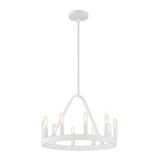 Carousel 10 Light Small Chandelier by Designers Fountain - D254C-10CH-BK