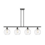 Athens Water Glass 4 Light Stem Hung Island 10.5X 48 by Innovations - 516-4I-G1215-8