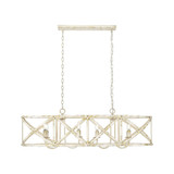 Alcott 8 Light Island 13.63 Inch Tall and 45 Inch Wide by Golden - 0890-LP