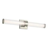 Laurene 52W 1 LED Medium Linear Bath Vanity 26.5 Inch Wide by Kichler - 55196