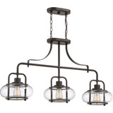 Trilogy 3 Light Oversized Linear Pendant by Quoizel - TRG338