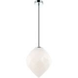 Gemma 1 Light Small Pendant 10 Inch Wide by Matteo - C78011