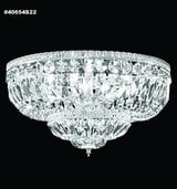 Gallery Eight Light 25 Inch Wide Flush Mount by James Moder - 40654S