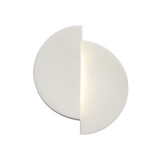 Ambiance 1 LED Light ADA Offset Circle Wall Sconce by Justice Design - CER-5675