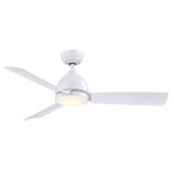 Starboard 3 Blade Ceiling Fan with Light Kit 52 Inch Wide by Fanimation - FP6752