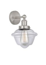 Oxford 1 Light Industrial Wall Sconce 10 Inch Tall by Innovations - 616-1W-G53