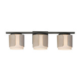 Draughtsman 3 Light Bath Vanity 7.5 Inch Tall and 27 Inch Wide by Maxim - 21713