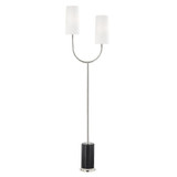 Vesper Two Light Floor Lamp 17.5 Inches by 67 Inches High by Hudson Valley - L1407