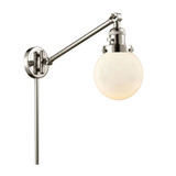 Beacon 100W 1 LED Adjustable Swing Arm Wall Sconce 25X 6 by Innovations - 237-G20-6-LED