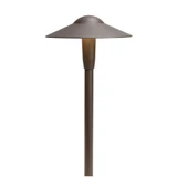 4.3W 3 LED Short Dome Path Light 16 x 8.25 inches by Kichler - 15811