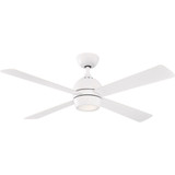 Kwad 4 Blade Ceiling Fan 15.05 Inches Tall and 52 Inches Wide by Fanimation - FP7652