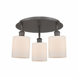 Cobbleskill 3 Light 17.75 Inch Wide Flush Mount by Innovations - 516-3C-G11