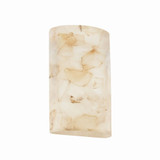 Alabaster Rocks 2 Light Wall Sconce 18.75 Inch Tall by Justice Design - ALR-8859