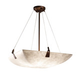 Clouds Tapered Clips Six Light Large Pendant by Justice Design - CLD-9642-25