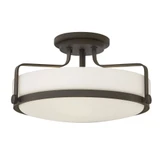 Harper 3 Light 12.5 Inch Wide Semi Flush Mount by Hinkley - 3643