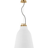 Forge 19W 1 LED Large Tall Pendant 20 Inch Wide by Visual Comfort Modern - SLPD12727