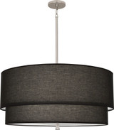 Decker 3 Light Large Shaded Pendant 14.75 Inch Tall by Robert Abbey - RB13P14
