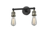Bare Bulb 2 Light Traditional Vanity Light by Innovations - 208-BARE