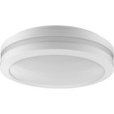 Hard Nox 25W 1 LED 11.9 Inch Wide Outdoor Semi Flush Mount by Progress - P550112