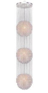 Continental Fashion 18 Light Small Chandelier by James Moder - 96963S