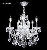 Maria Theresa Grand 5 Light Small Chandelier by James Moder - 91805
