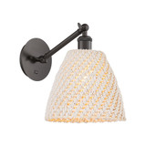 Bristol Natural 1 Light Adjustable Wall Sconce 11 X 9 Inch by Innovations - 317-1W-NBD-9