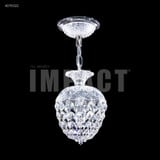 Place Ice 1 Light Small Crystal Pendant by James Moder - 40791PLICE