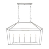 Townsend 5 Light Small Linear Chandelier by Savoy House 1-324-5 - 1-324-5