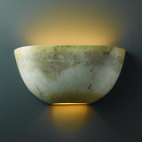 Ambiance 2 Light ADA Pocket Open Top Bottom Wall Sconce by Justice Design - CER-5725