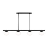 Lune 6 Light Oversized Linear Chandelier by Visual Comfort Studio - EC1276